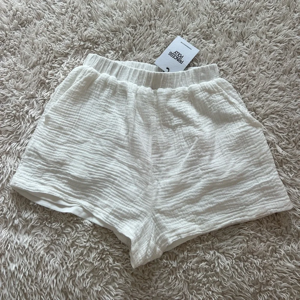 Princess Polly Mateo White shorts - Picture 3 of 7